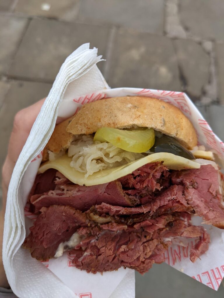 Beef Reuben @ Shambles Kitchen, York, UK
