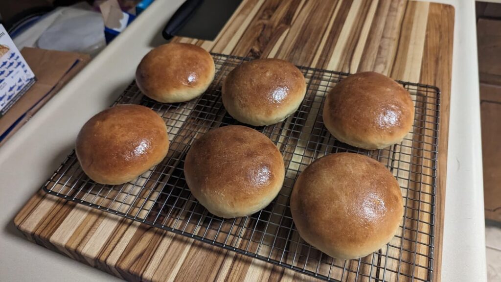 "Beautiful Burger Buns" recipe by King Arthur Baking Company