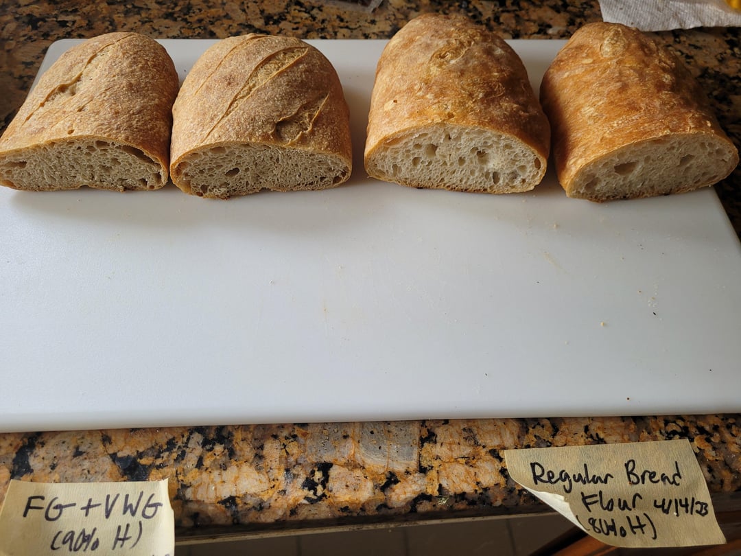 50 Lower Calorie Bread!? Fiber Gourmet vs King Arthur Bread Flour Artisan Bread Test