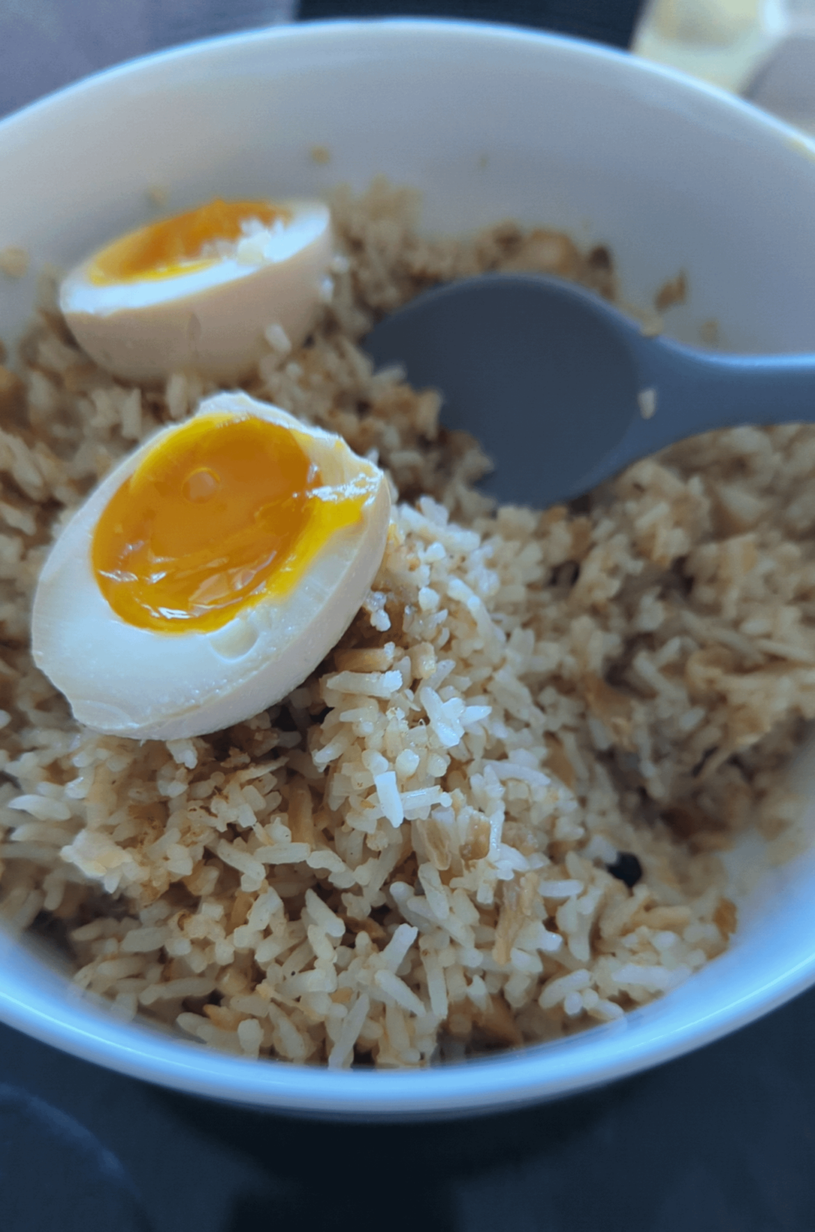 Adobo Sauce Marinated Eggs and Adobo Fried Rice