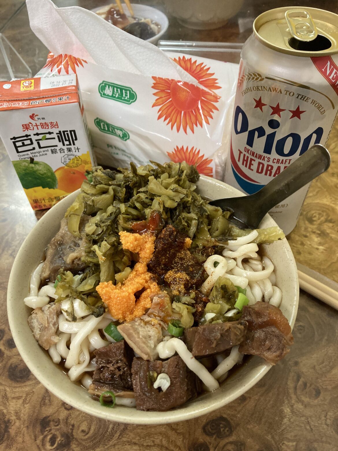 Taiwanese beef noodle