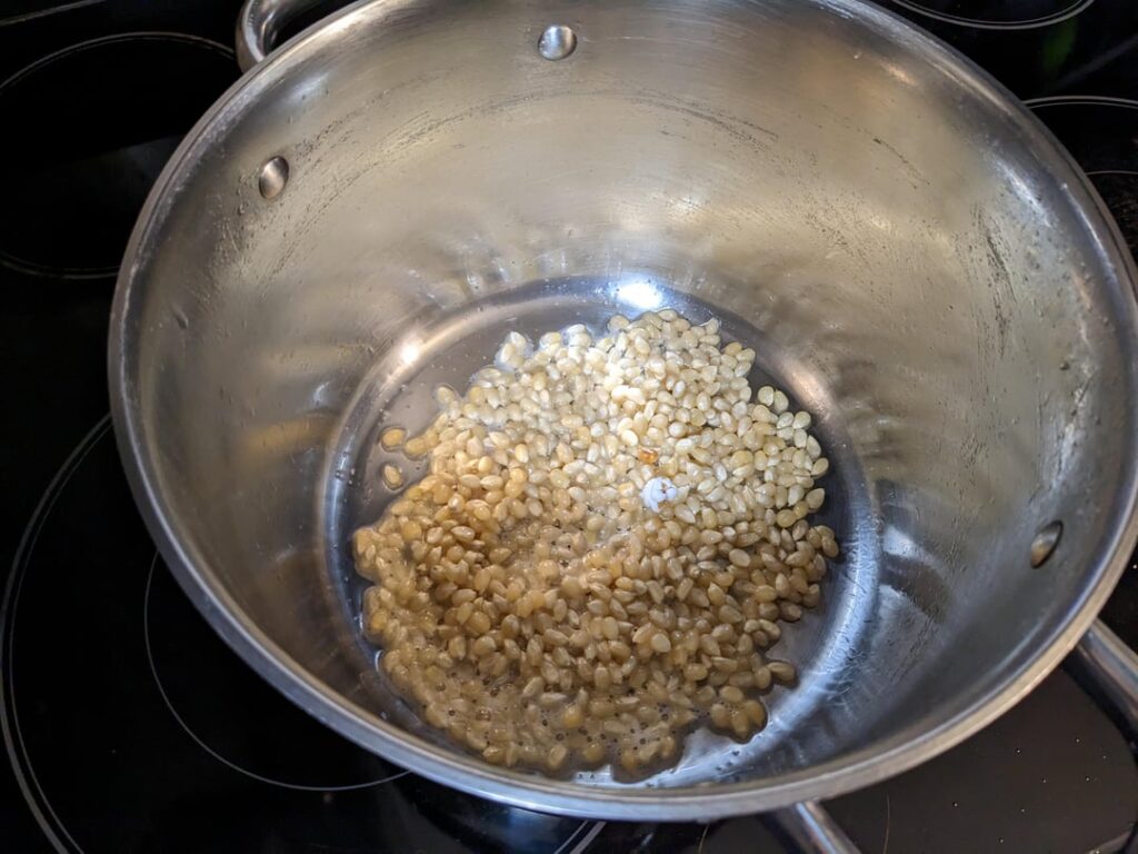 Am I the only one who likes to eat popcorn for dinner? It's one of my favorite "meals." (Recipe for stovetop popcorn in the comments)