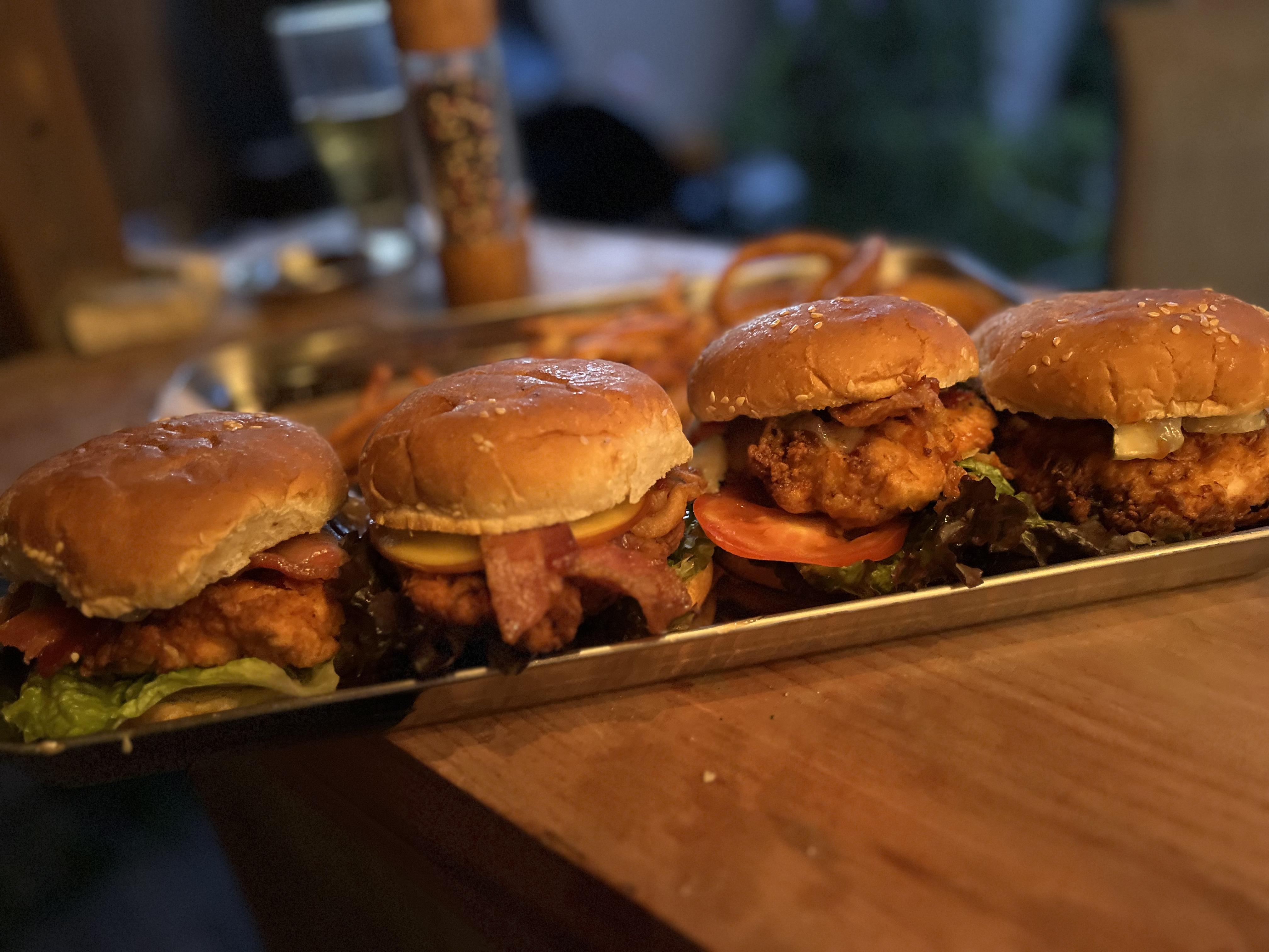 Homemade buttermilk fried chicken sandwiches Dining and Cooking