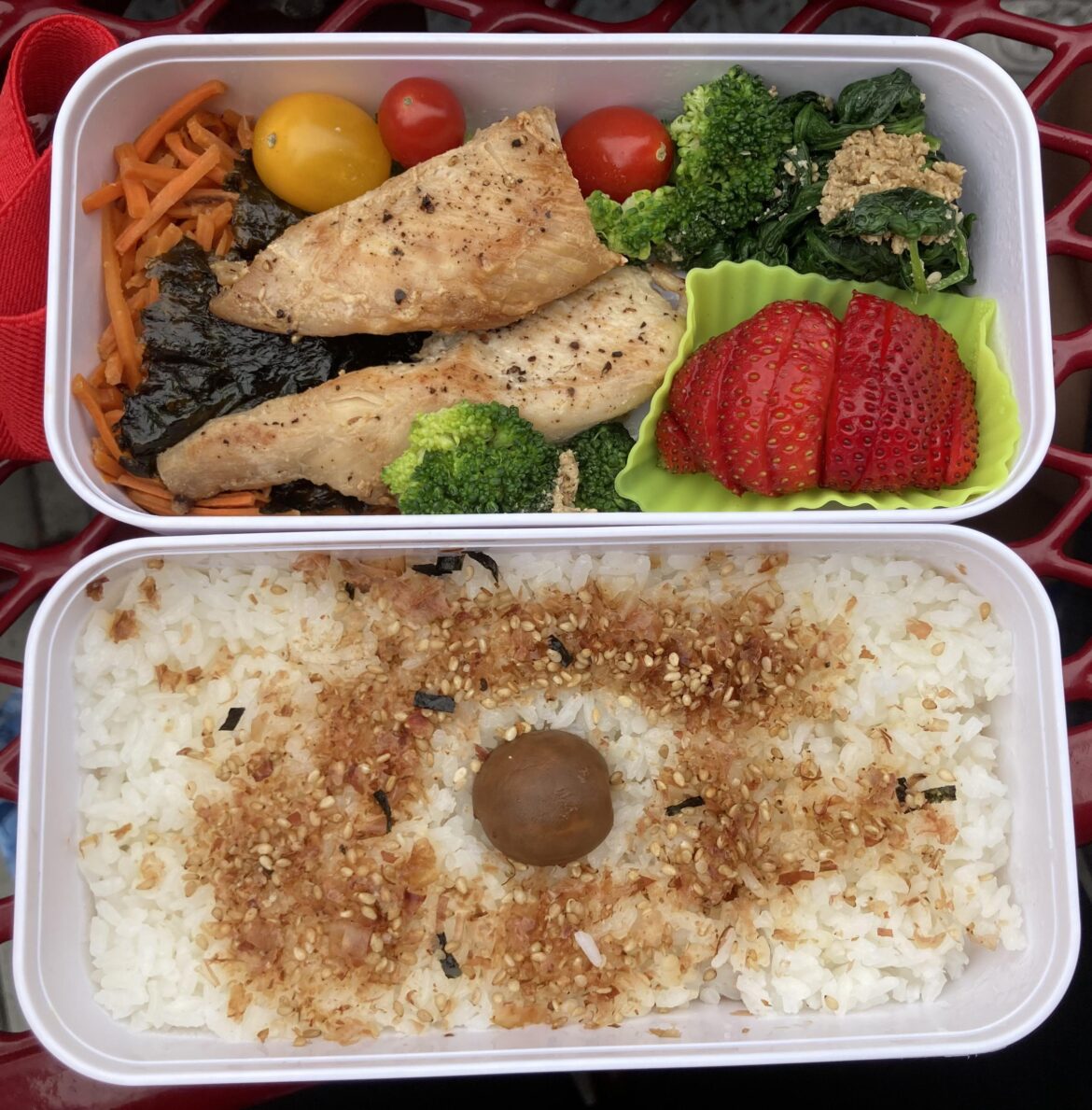 Miso chicken bento!