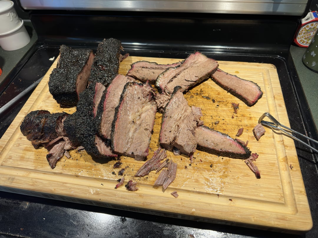 Prime brisket on Pit Boss pellet grill Dining and Cooking