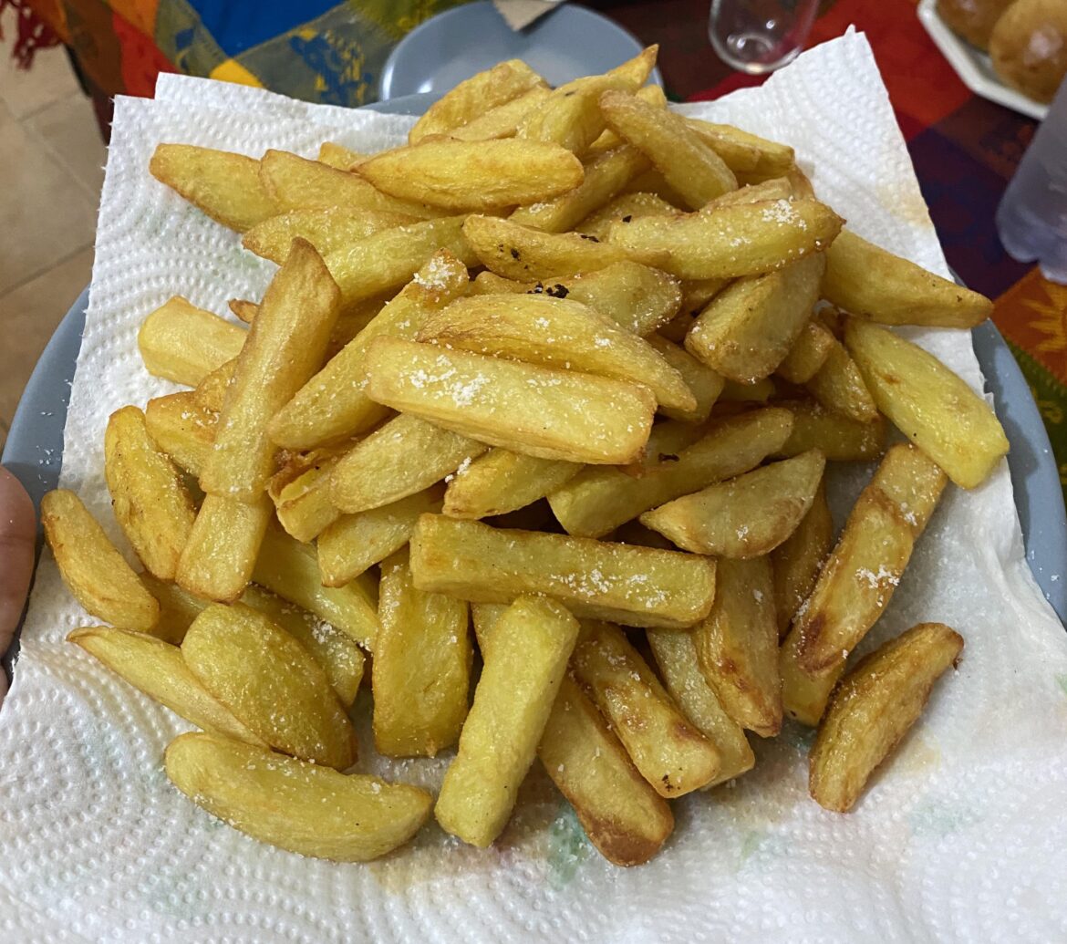 Triple cooked chips