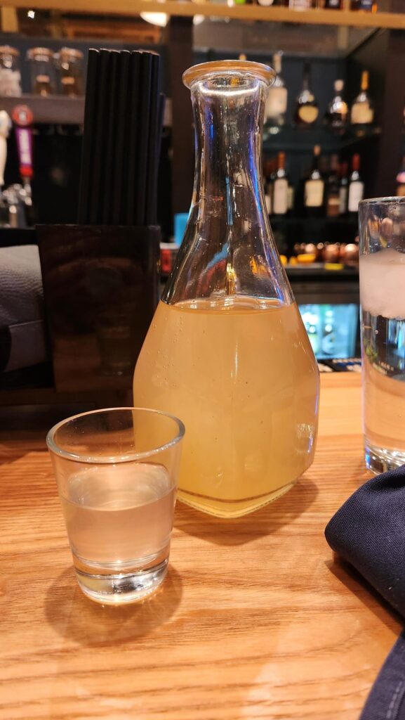 Korean foods 10/10 but 0/10 for the sideways layout