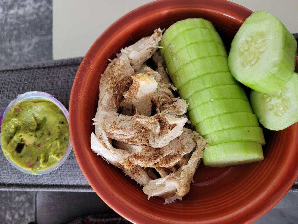 Lunch 45g Protein, 313 kcal