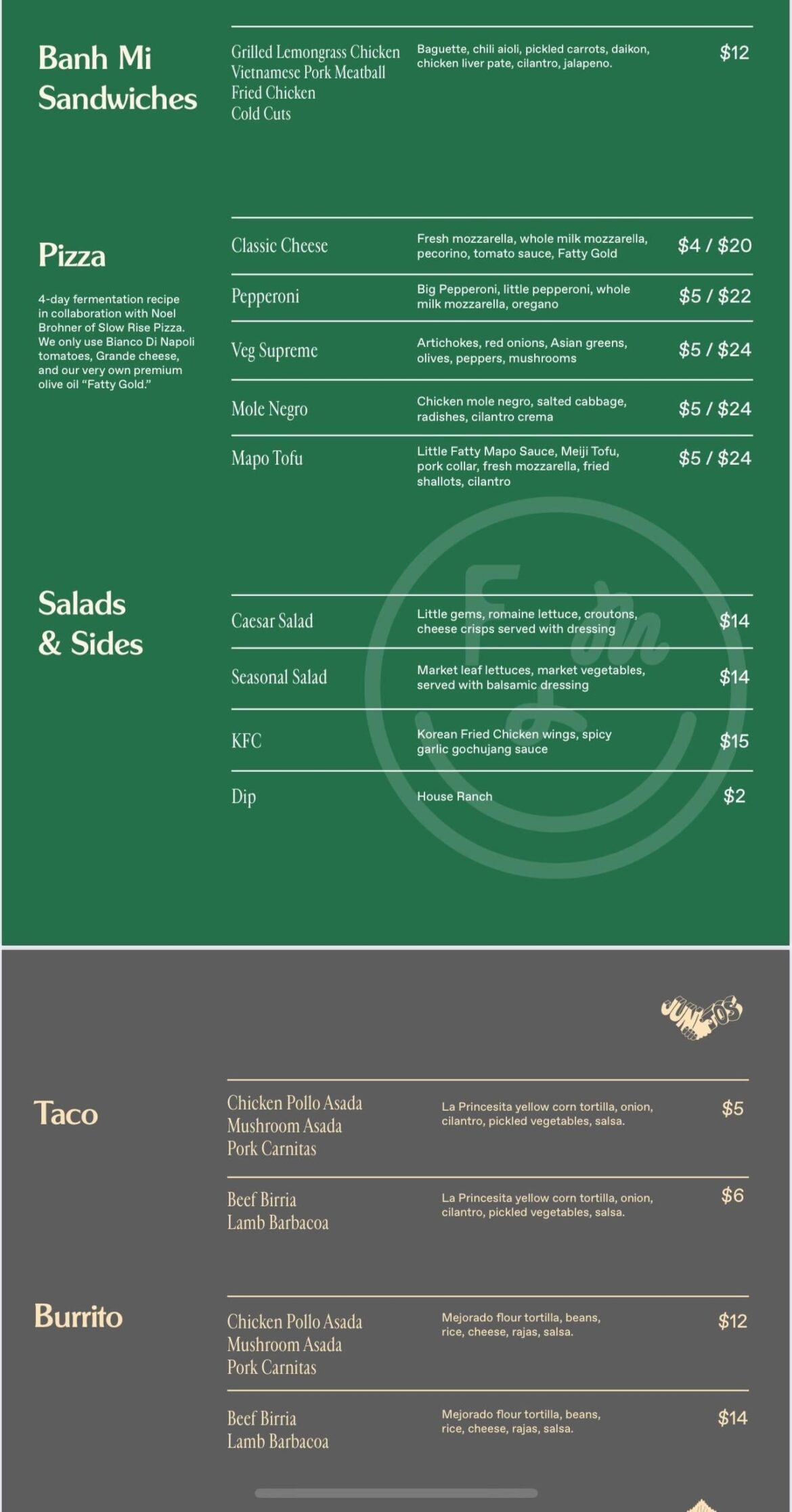 FattyMart launches their made-to-order hot food menu tomorrow/Friday