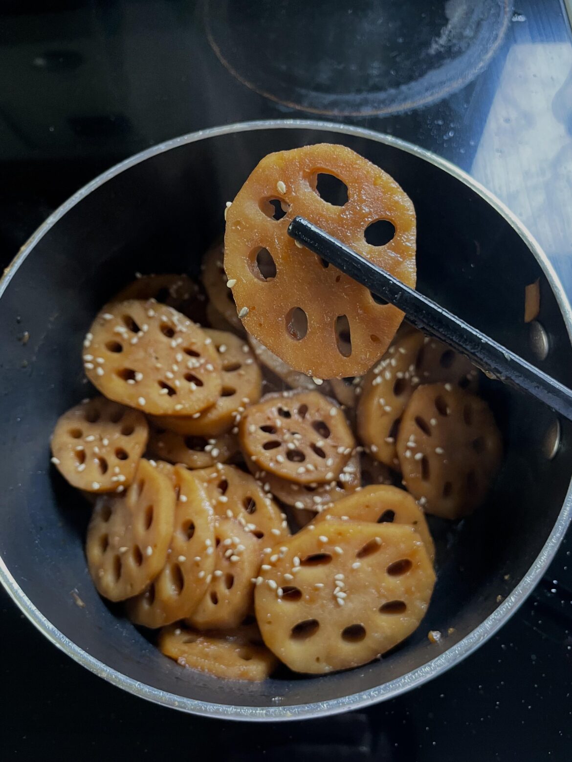my braised lotus root