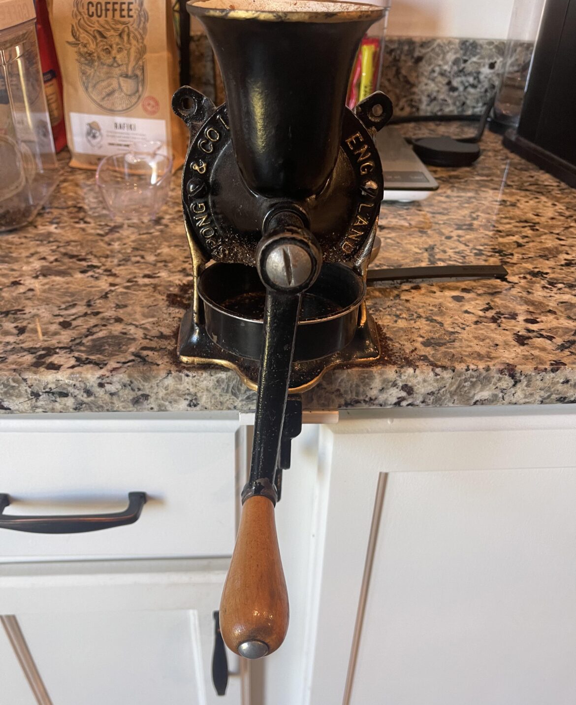 Turn of the Century Coffee Grinder