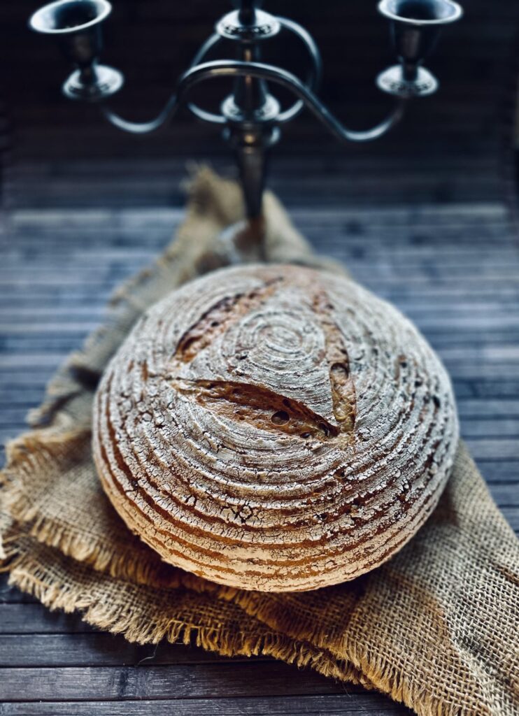 Ezekiel bread, based on a Biblical recipe. 600 B.C.