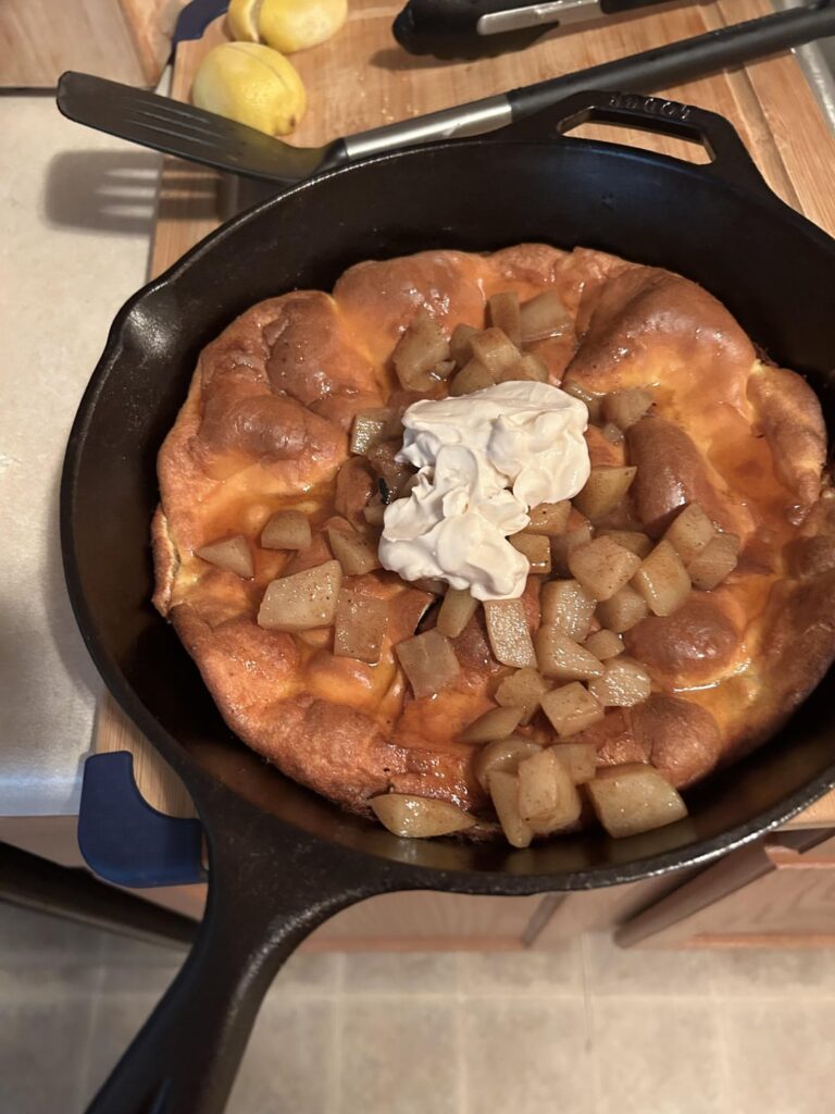 Lemon-Ricotta Dutch Baby
