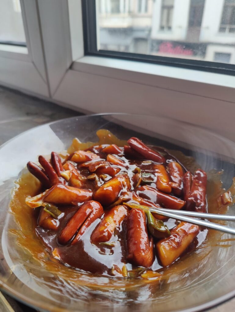 Made some tteokbokki !