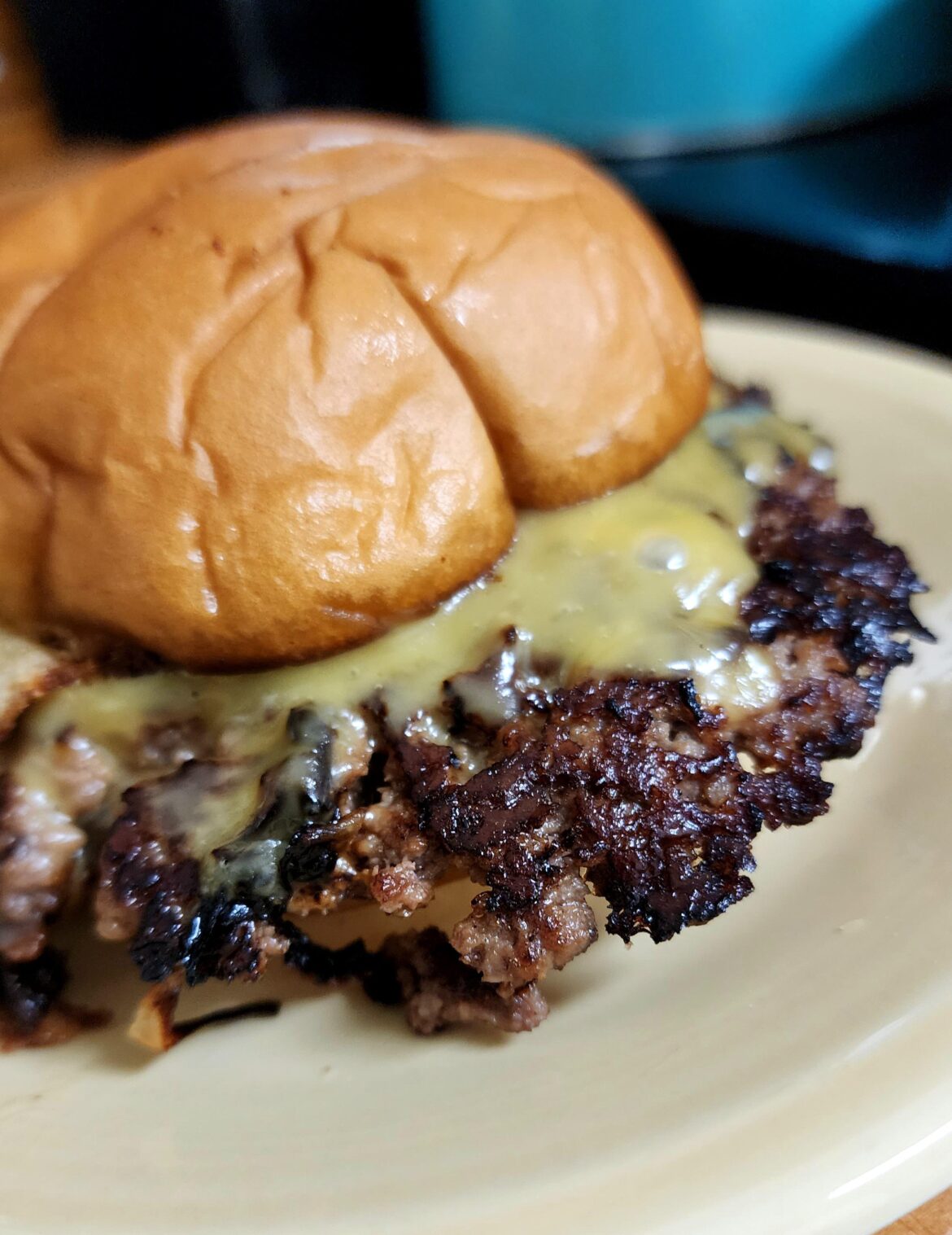 Oklahoma fried onion smashburger.