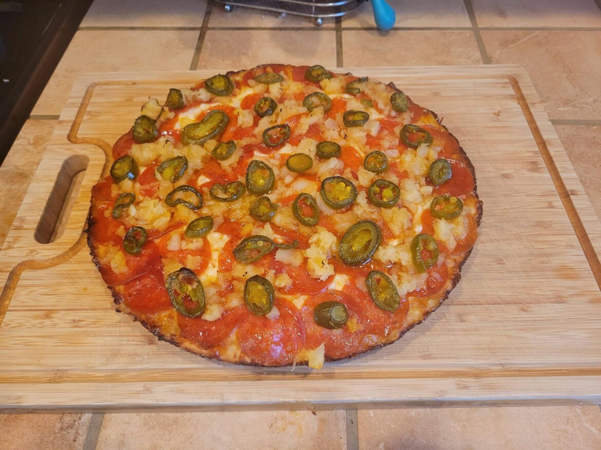 Made the foolproof pan pizza last night