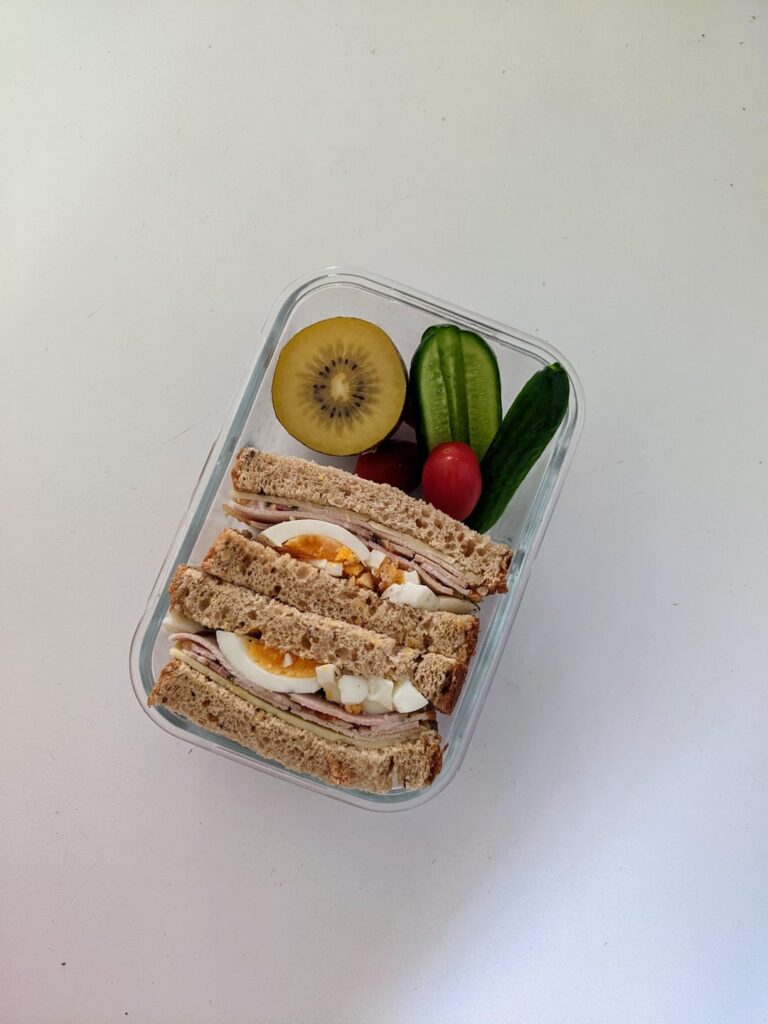 simple bento for lunch at work