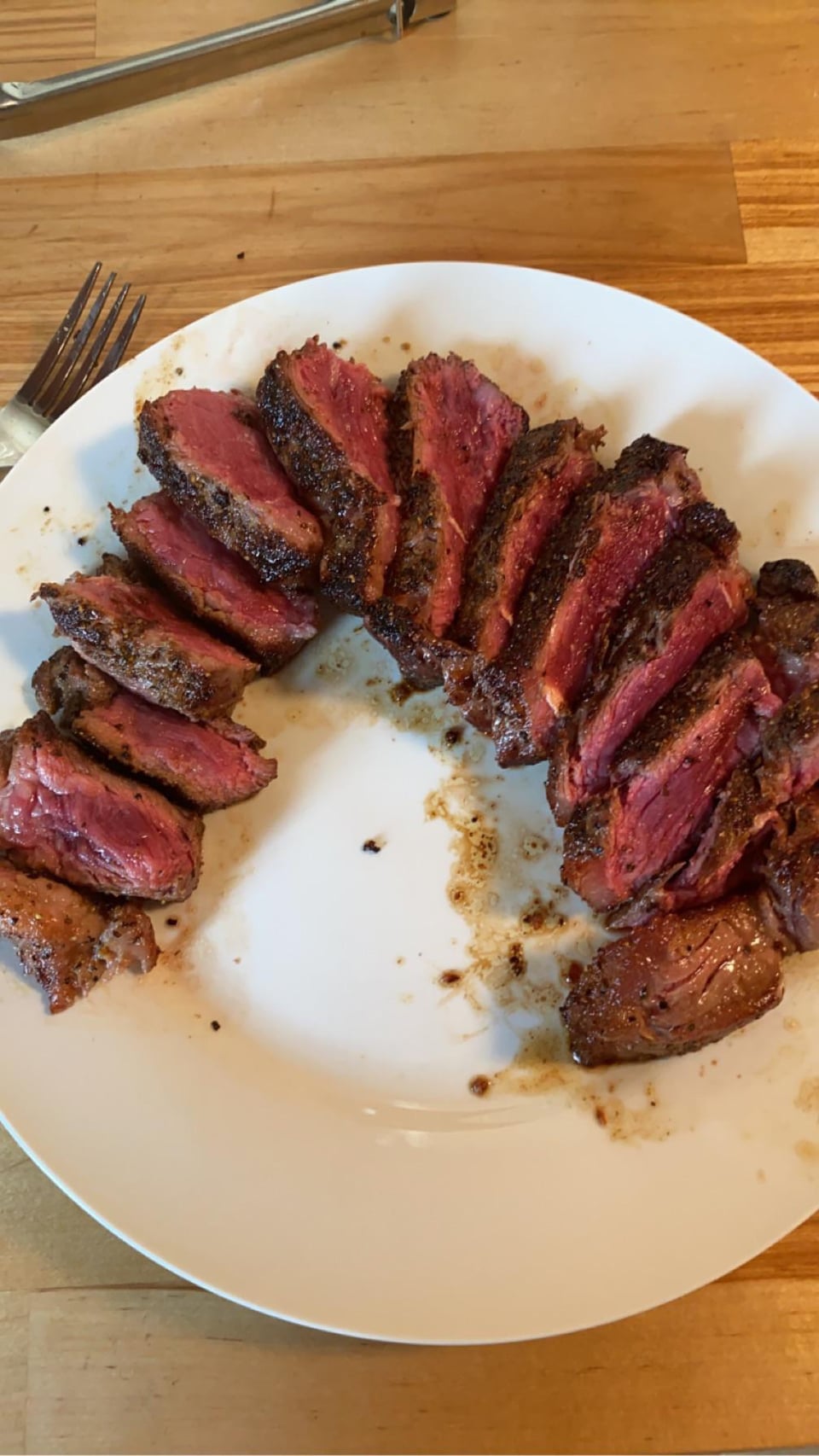 Cheap Aldis Strip Steak Dining and Cooking
