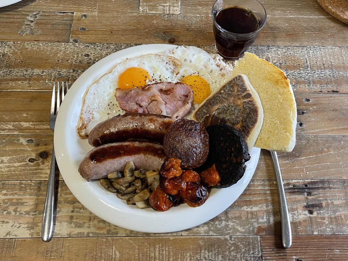 Saturday morning Ulster fry.