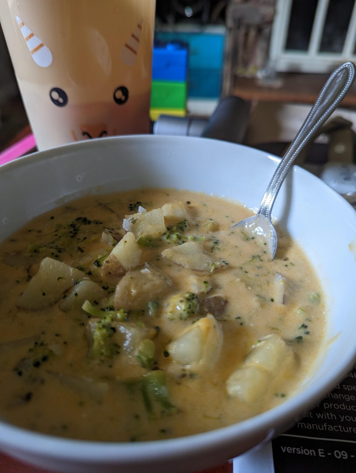 broccoli cheddar chowder 7/10