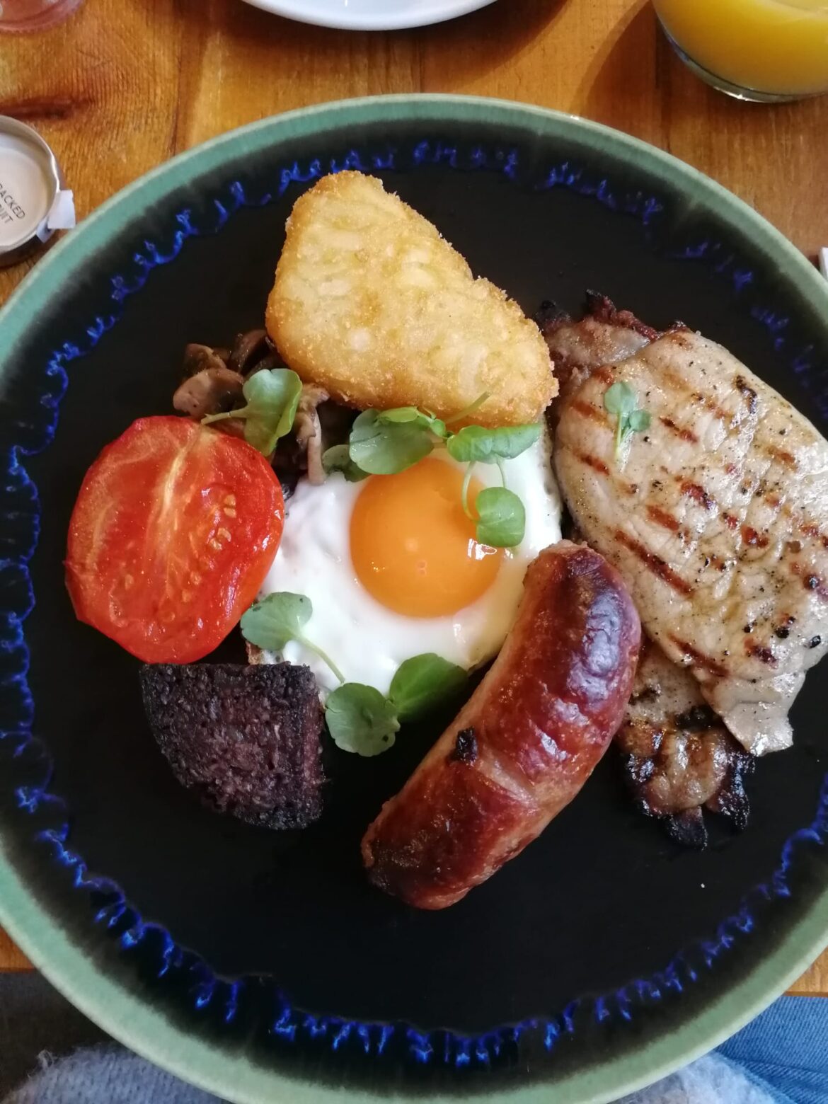 Poshest fry up I've ever had...