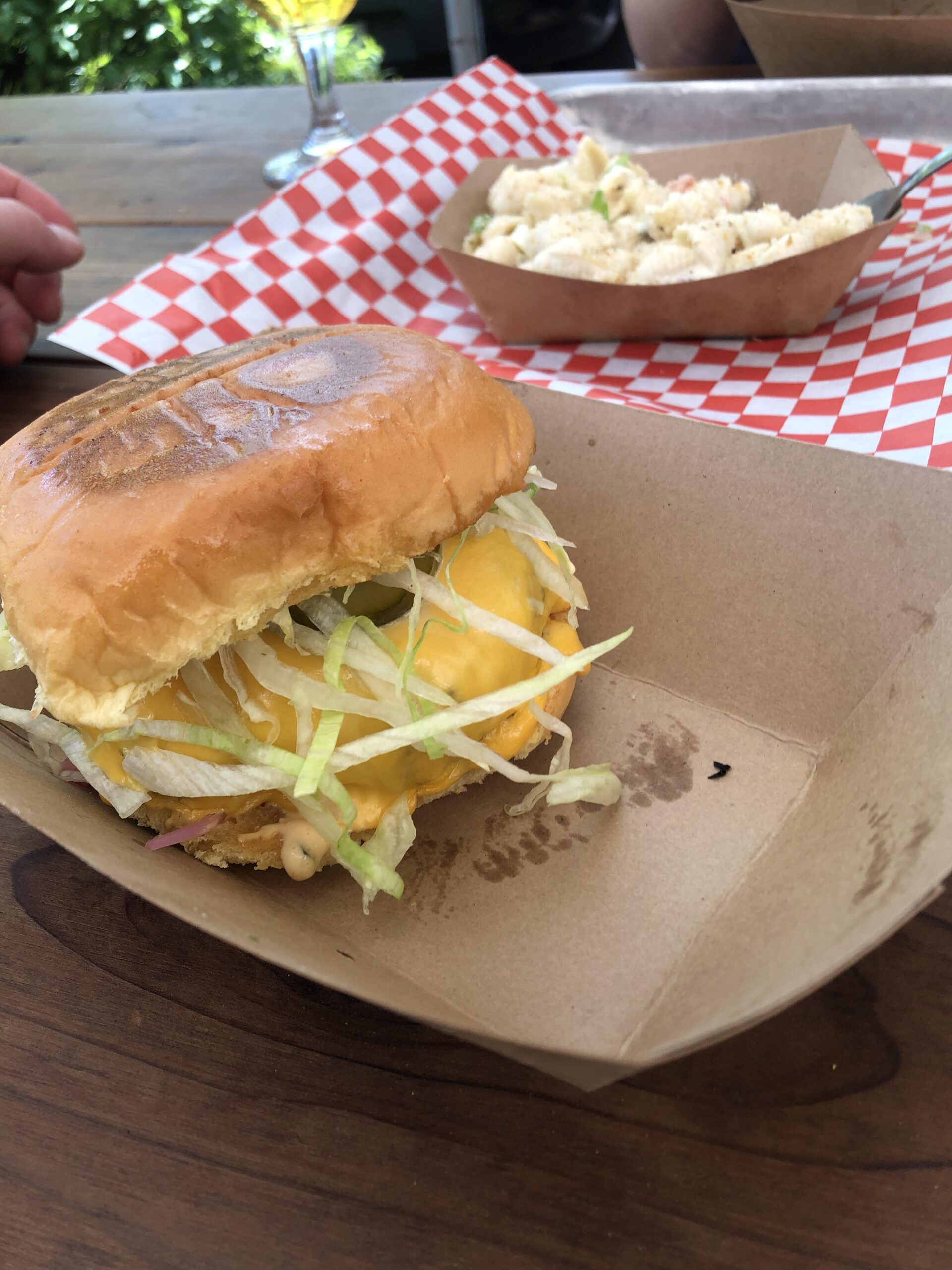 Smoked brisket burger Dining and Cooking
