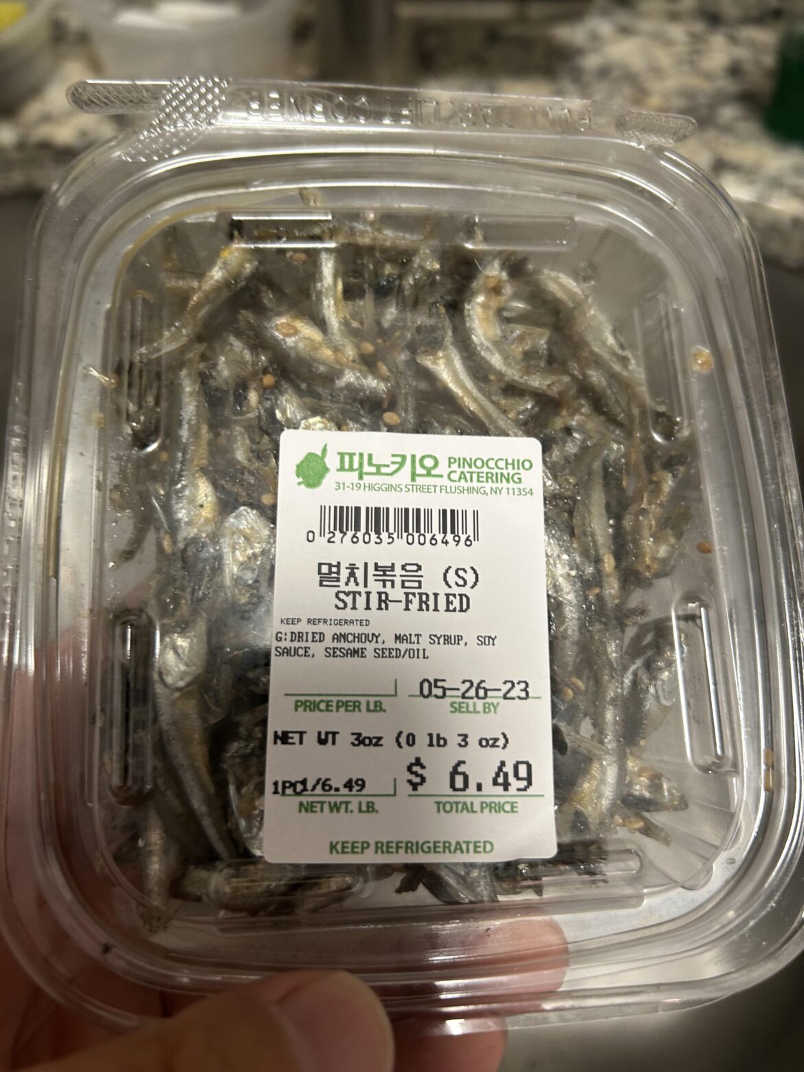 Anchovies