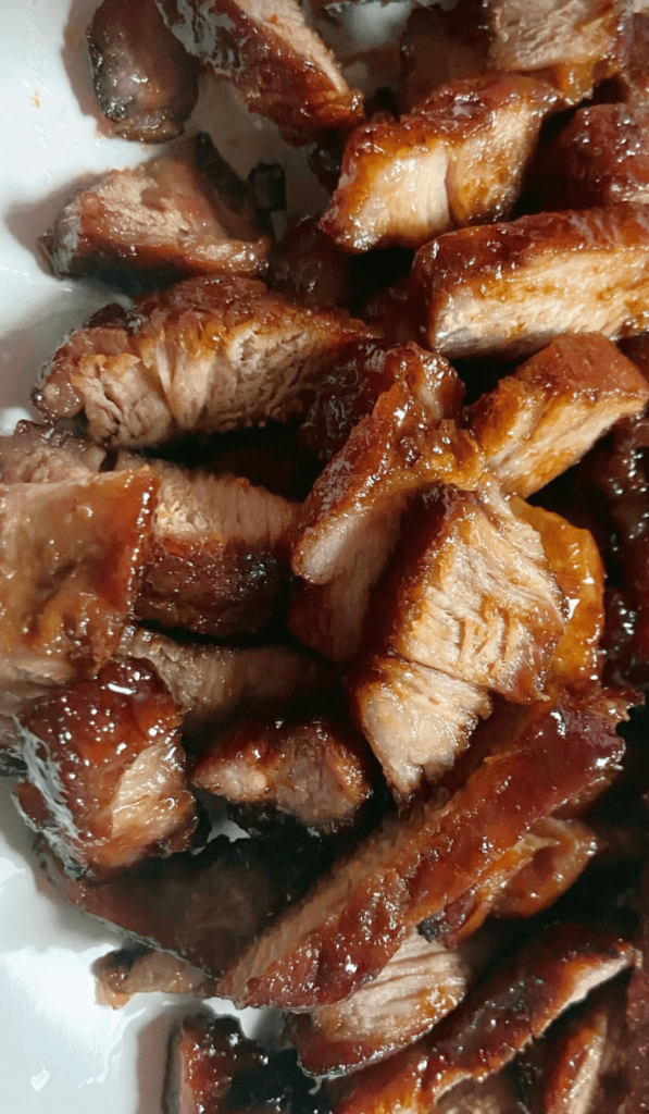 Delicious marinated pork ~ Dansoman, Ghana