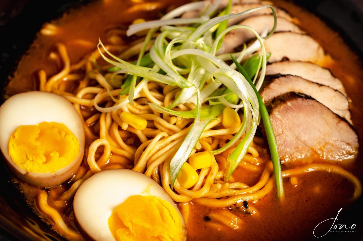 Spicy Tonkotsu Ramen w/ Marinated Egg