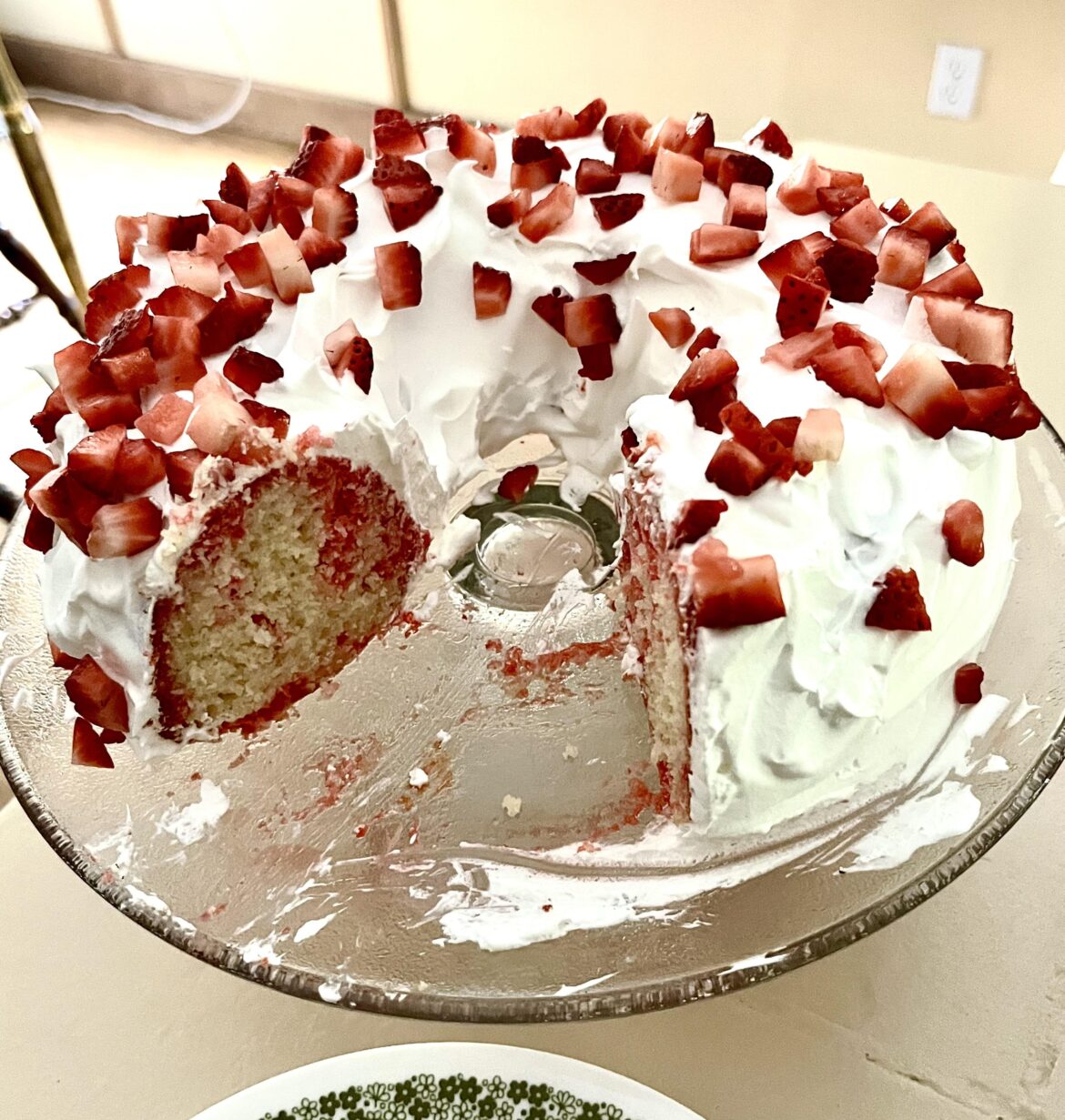 Strawberry Jello Bundt Cake