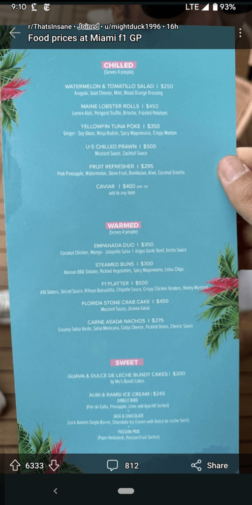 Be thankful for what you have.