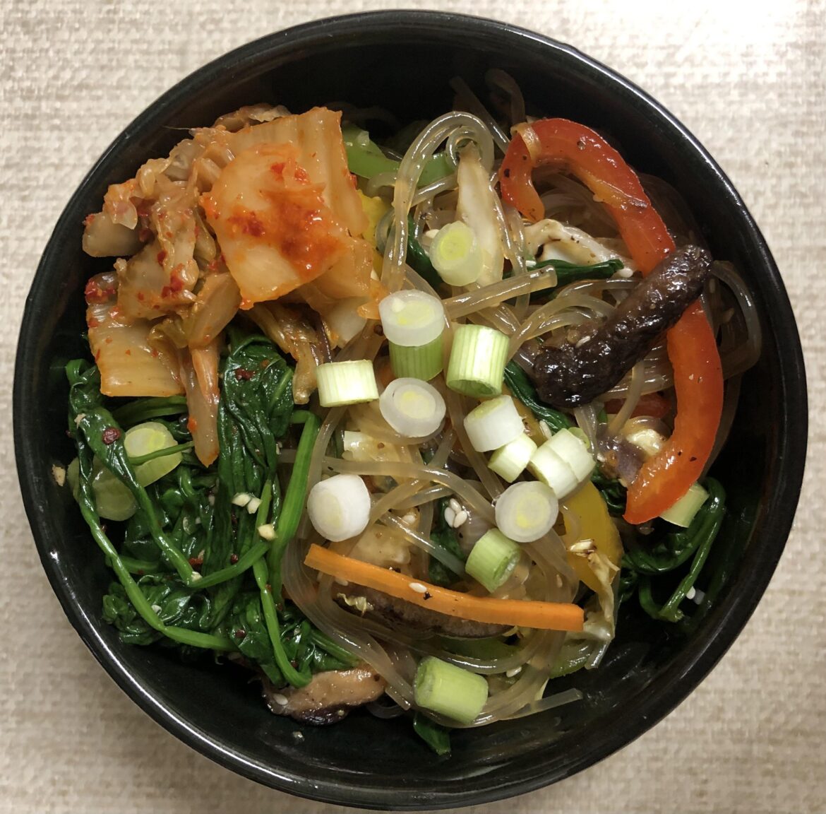 Yachae Japchae - Recipe from the Korean vegan