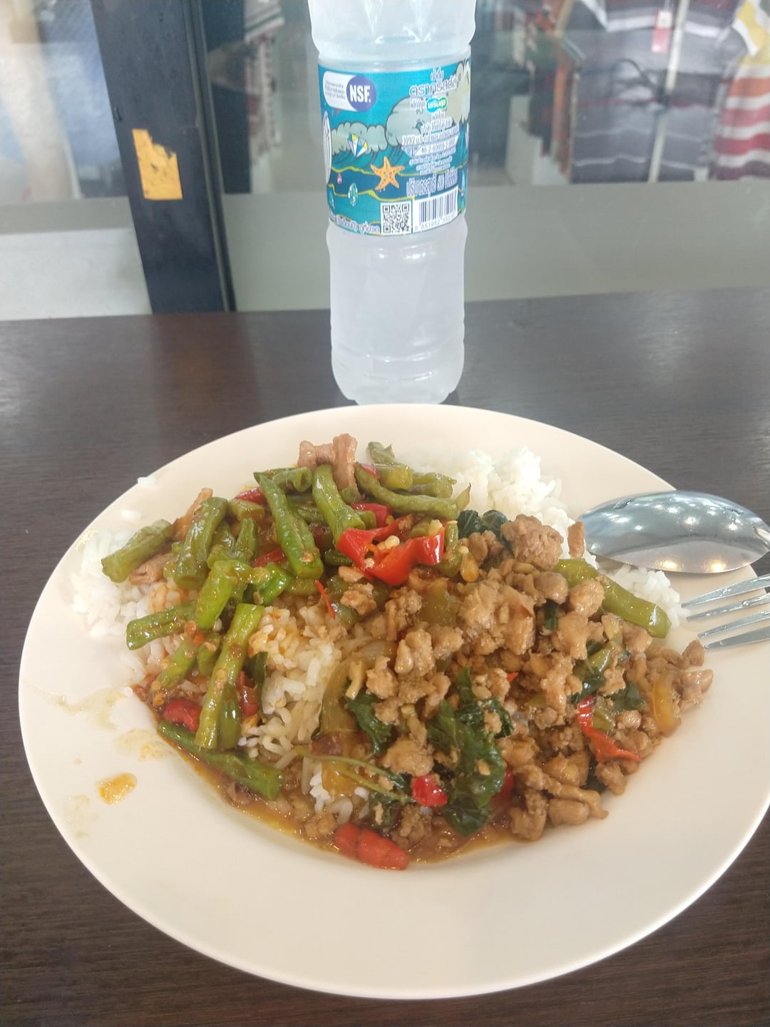 Lunch today food court at Ferengi plaza Khon Kaen Thailand. Dining