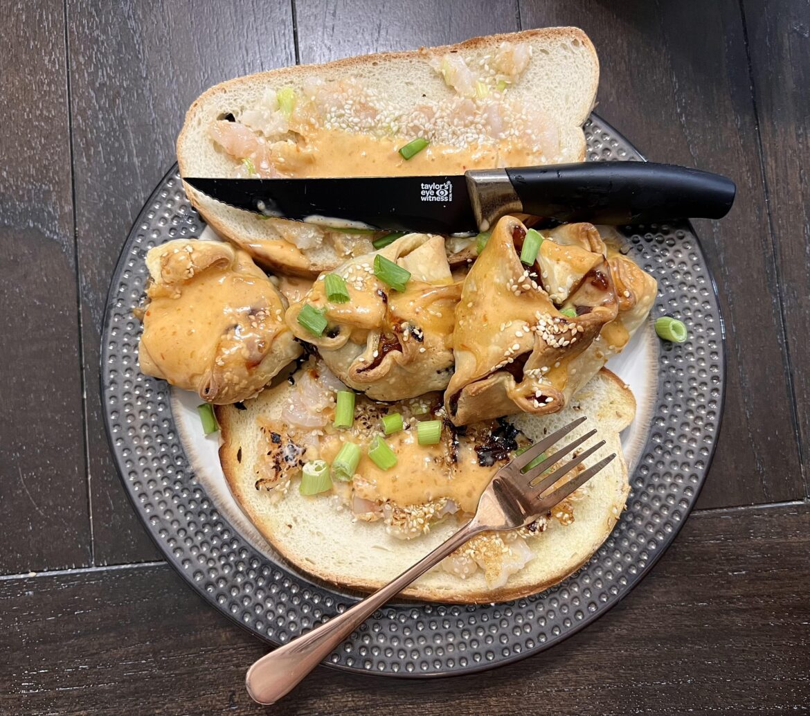 (Dim Sum) Shrimp Toast & Hoisin Pork Pastries 4/10