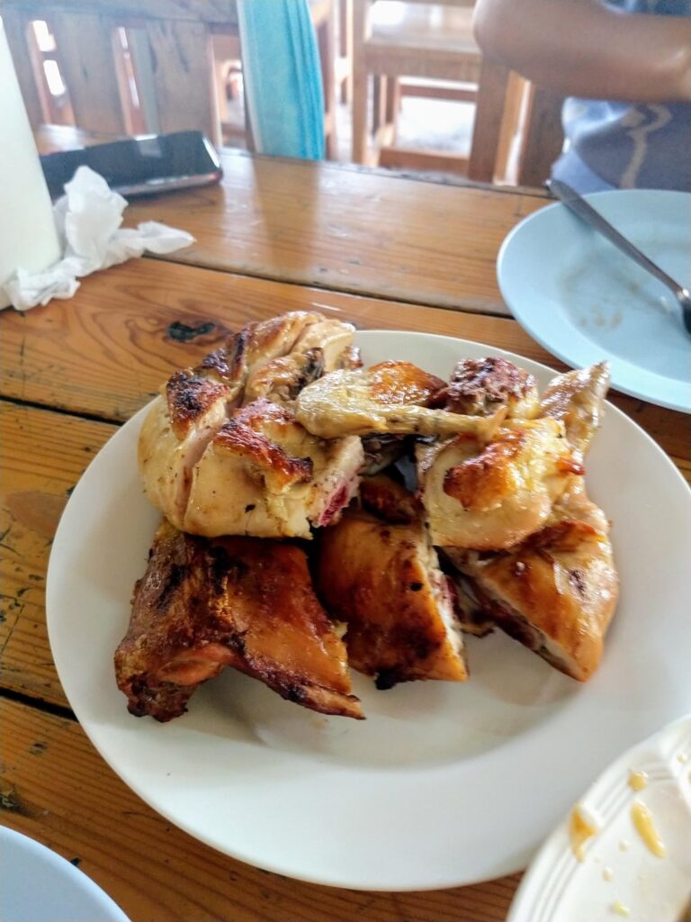 Lunch for two Hua Hin Thailand, Roadside stand. 375THB = $11.96 USD