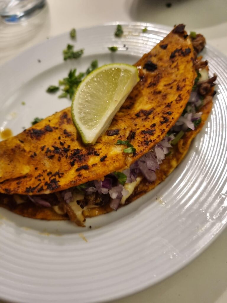 First try of Quesa Birria Tacos