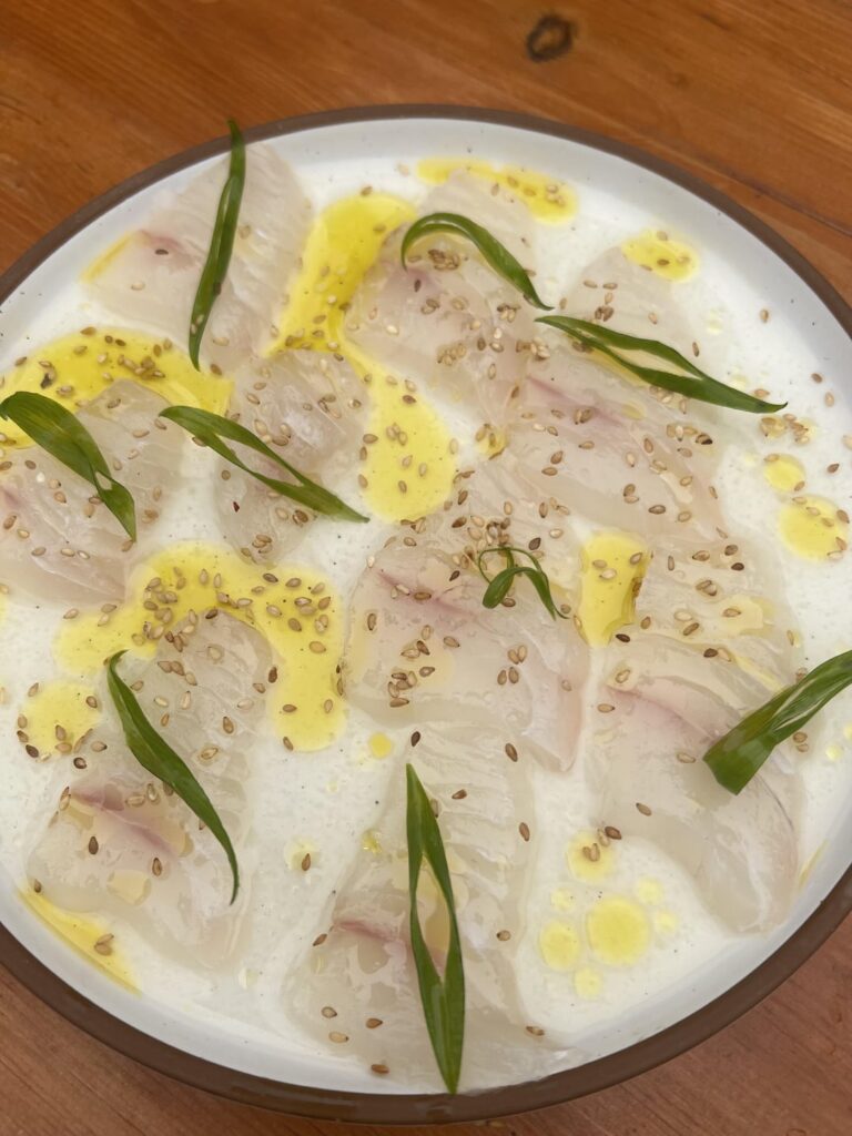 Birthday dinner at Crudo