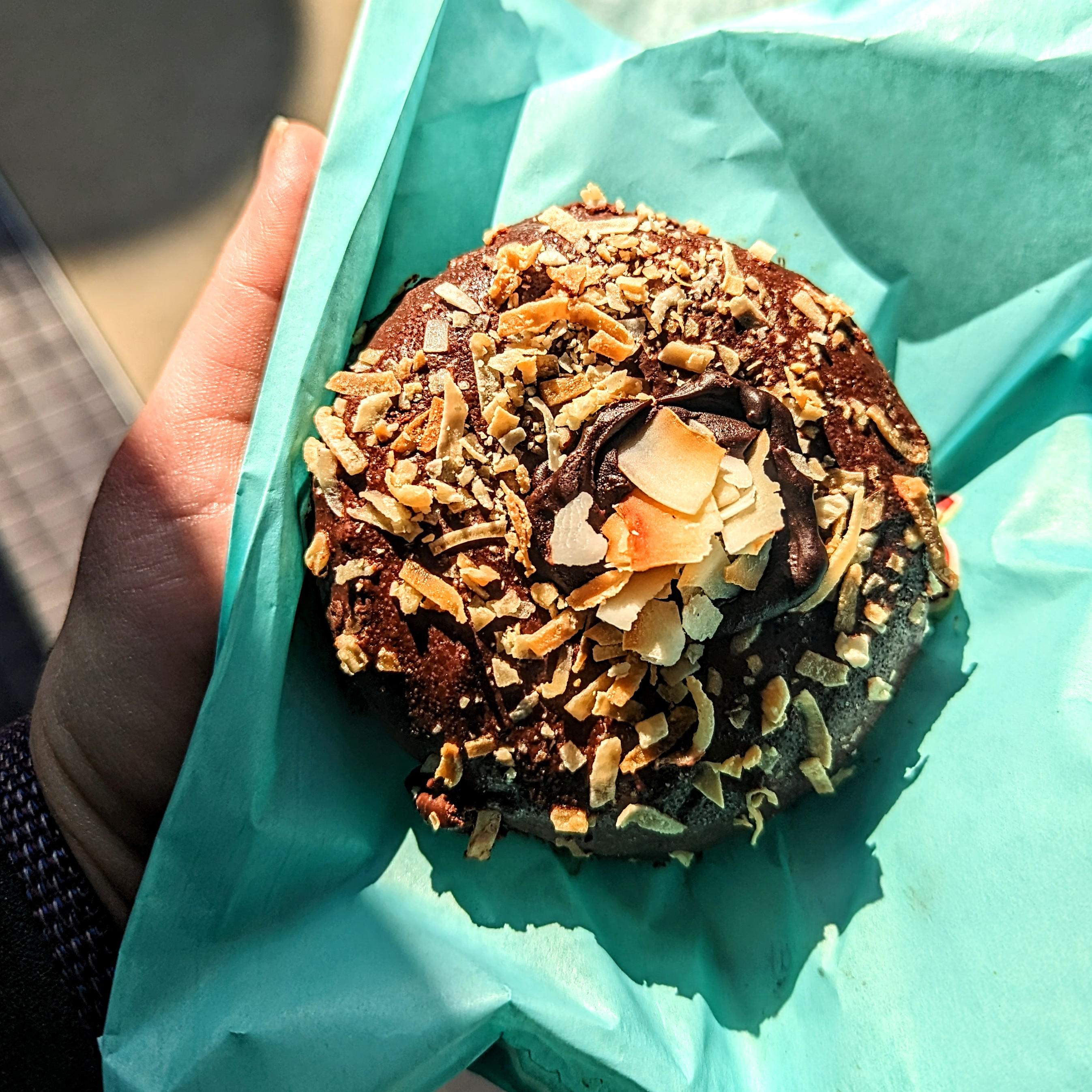 The only vegan donut at firecakes Dining and Cooking