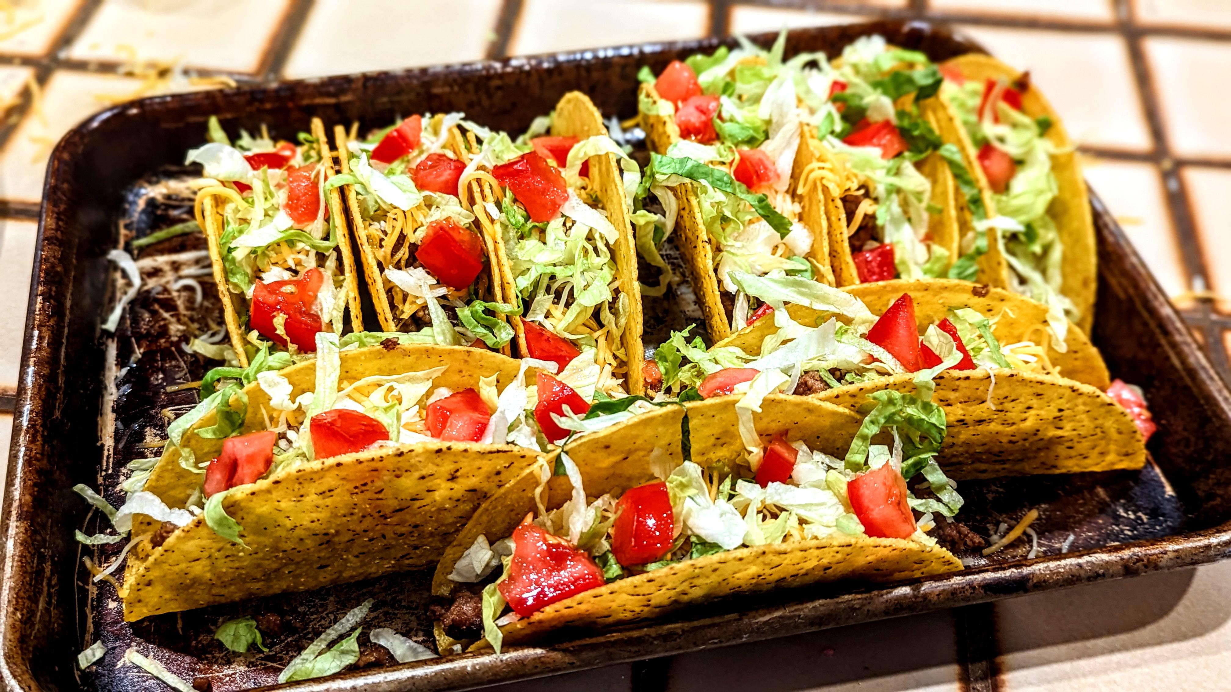 White People Taco Night Dining and Cooking