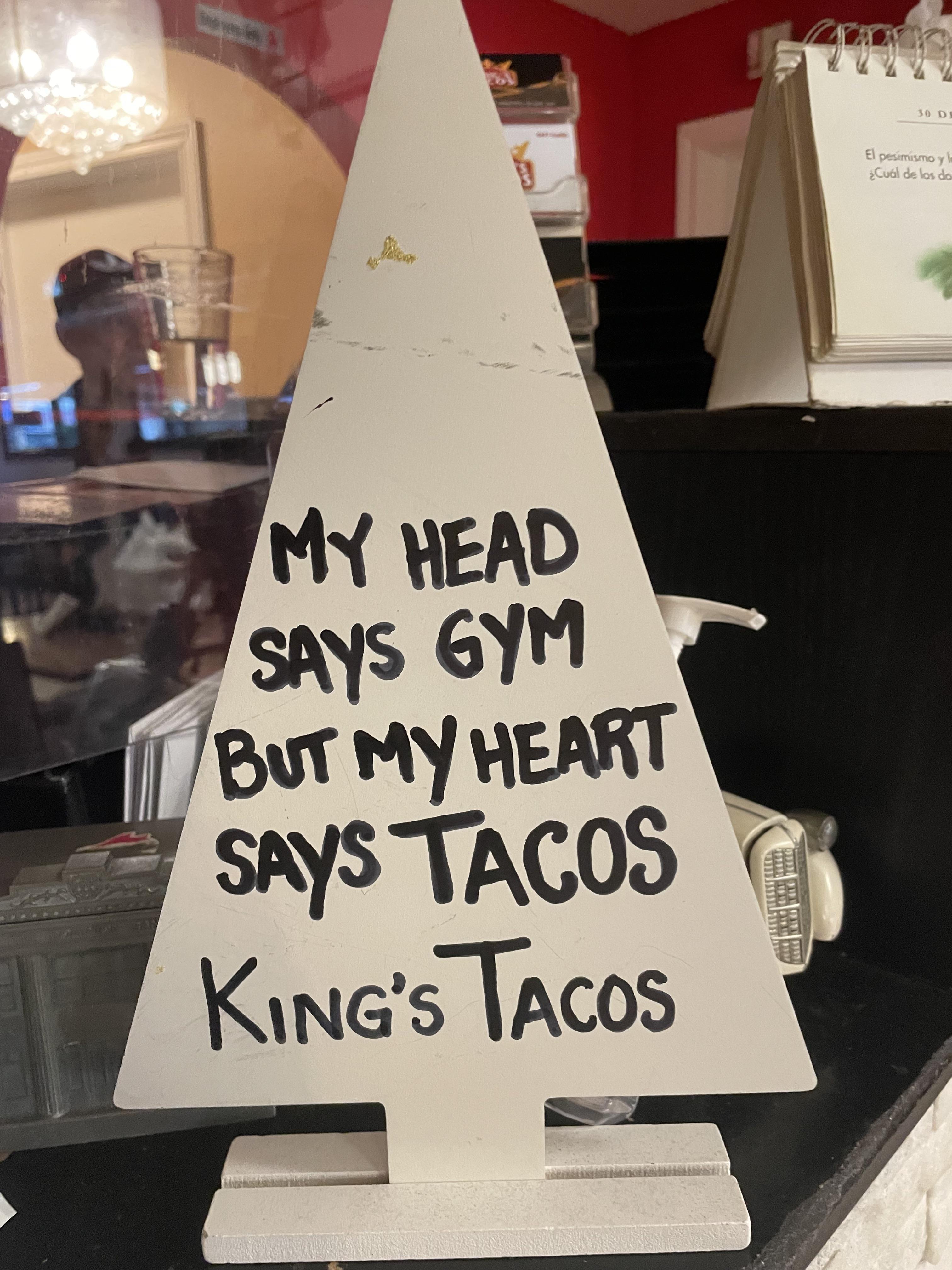 Seen at King’s Tacos in Toronto Dining and Cooking