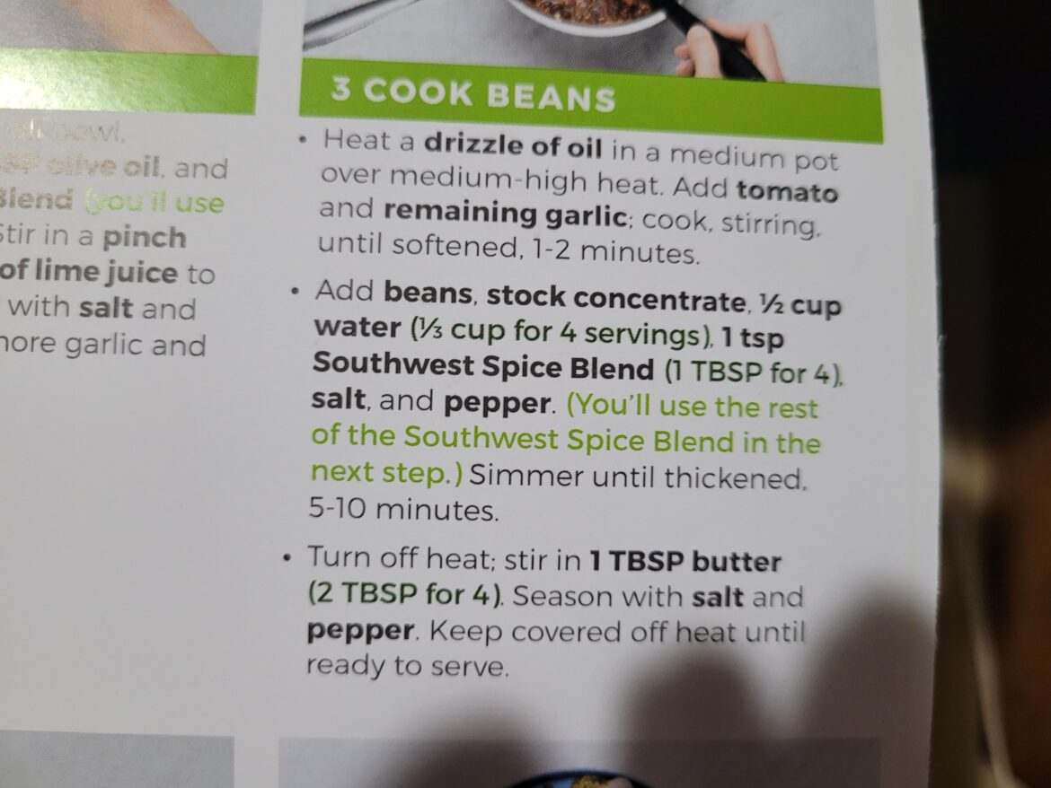 What? Why would I add less water for more servings?