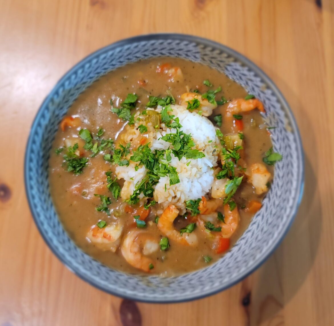 Shrimp Étouffée for dinner tonight.