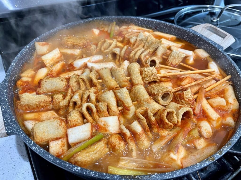 Tteokbokki for lunch!