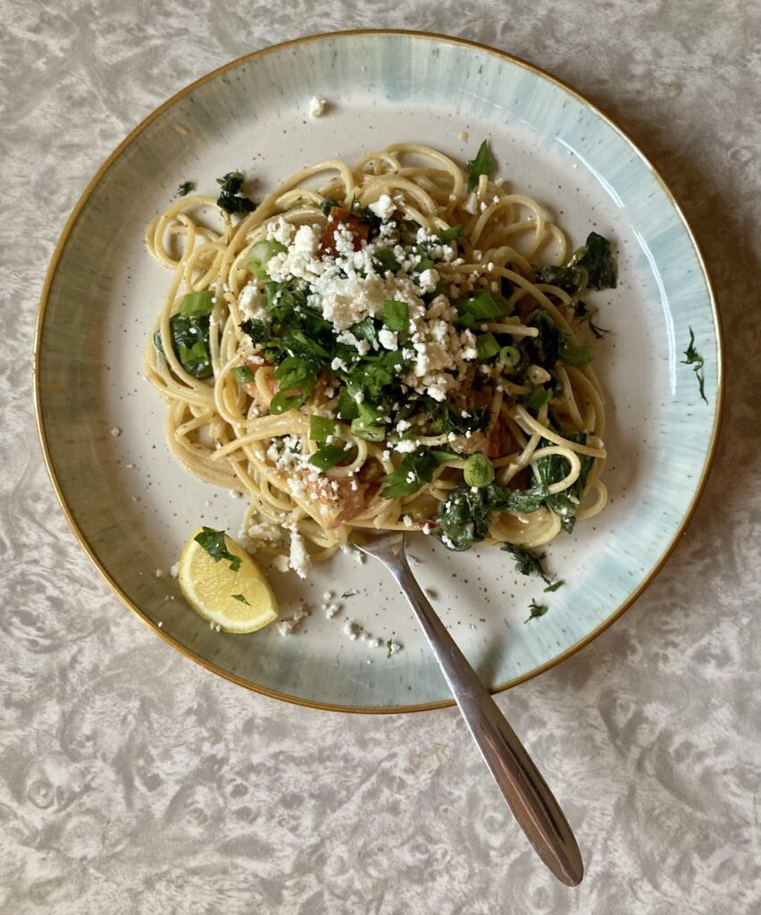 Recent vegetarian meals