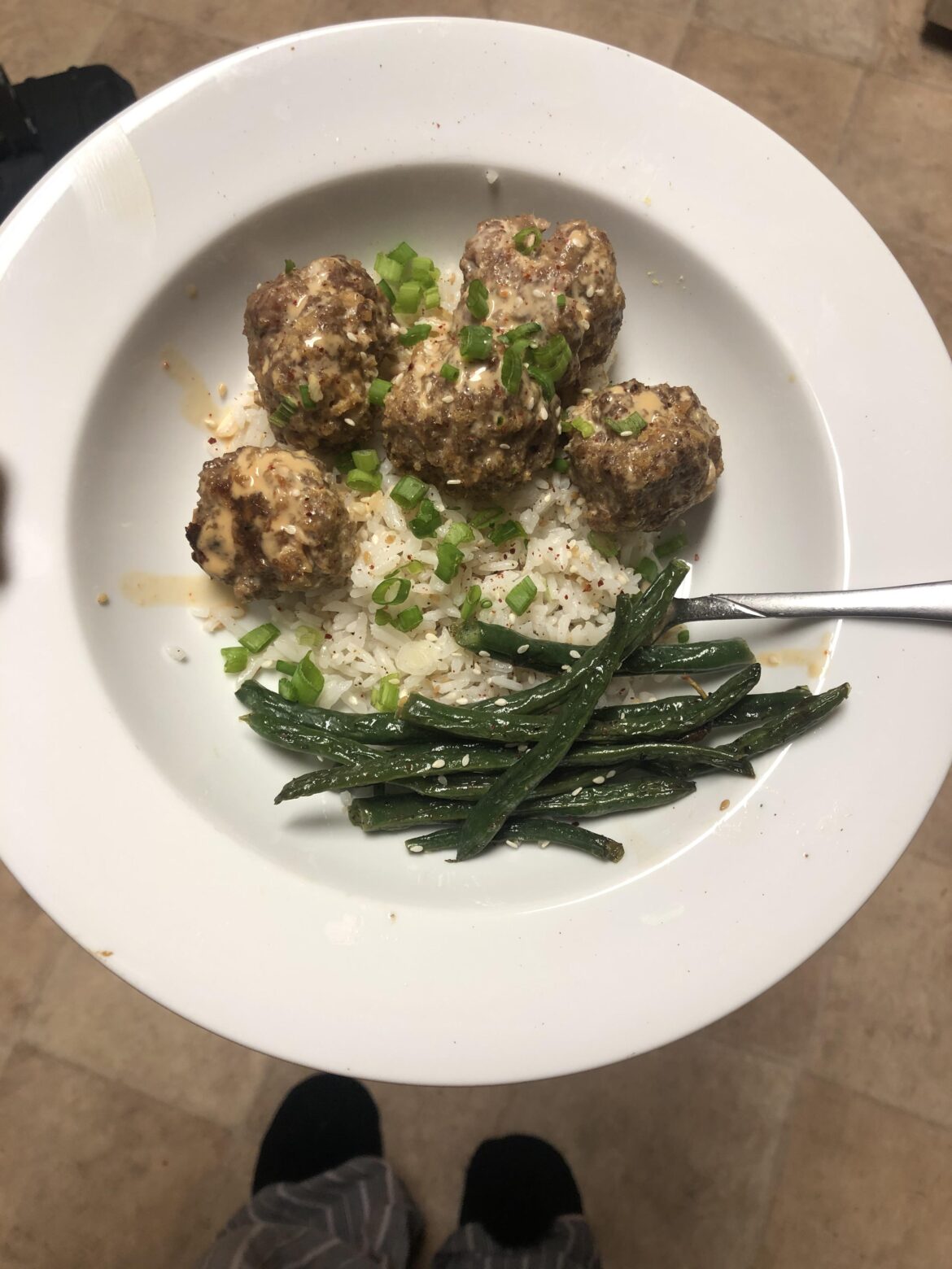 Old pic, but a comment on HF meatball dishes Old pic, but a comment on HF meatball dishes