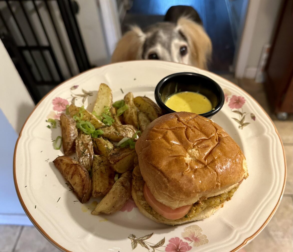 Curried Chickpea Burgers