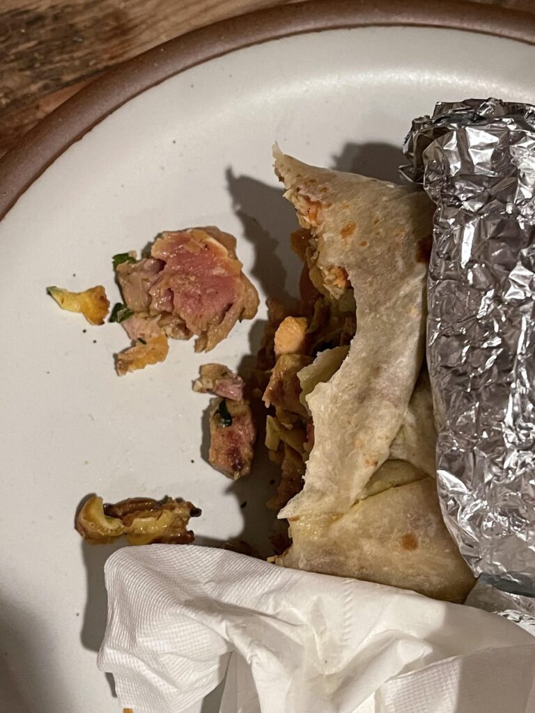 Raw Chicken at Popular Taco Stand