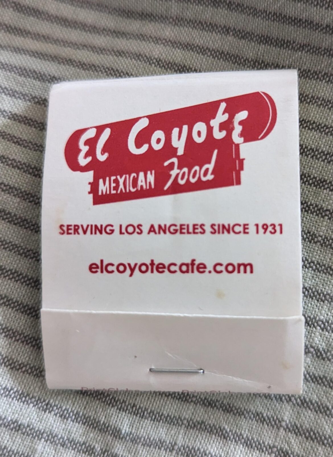 Which Restaurants Still Have Matches?