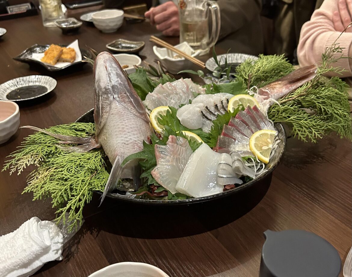 Sea Bream (鯛)Sashimi