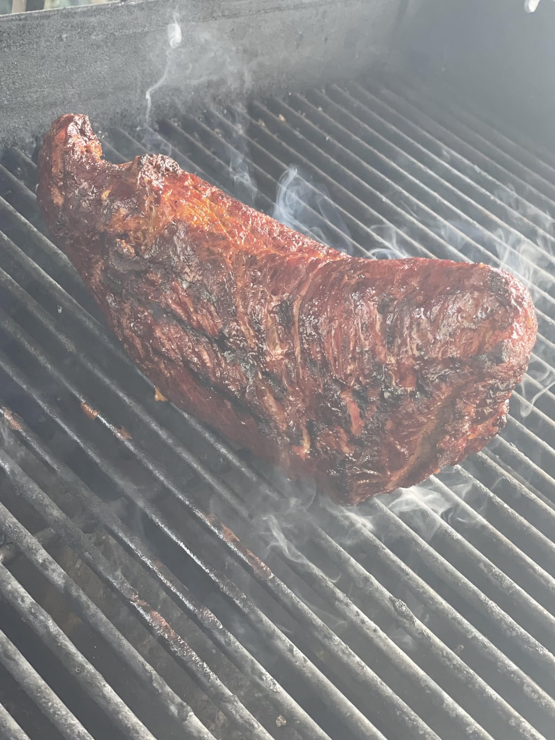 Tri Tip on the pellet Dining and Cooking